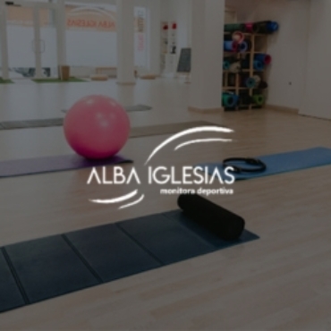 Proyecto de diseño web para Alba Iglesias Monitora Deportiva